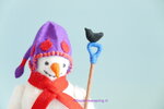 Patroonblad De sneeuwruimer.