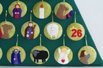 Patroonblad Adventskalender.