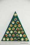 Patroonblad Adventskalender.
