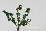 Patroonblad Kerstboeket