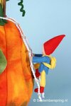 Patroonblad De kabouters beklimmen de pompoen