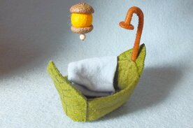 Pakket Bladerbadje, handdoek en eikellampje