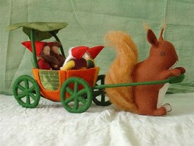Patroonblad In een rijtuigie.