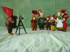 Patroonblad Familieportret.