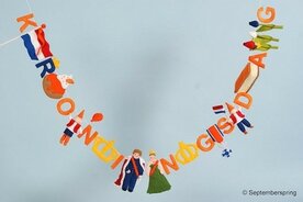 Patroonblad Kroningsdagslinger.