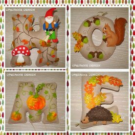 Patroonblad Home Herfst