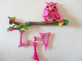 Patroonblad Geboortehanger