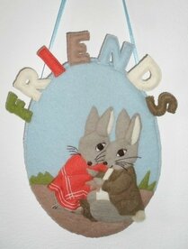 Patroonblad Medaillonhanger Frends