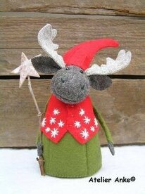 Pakket Moosie een grappig kerst eland
