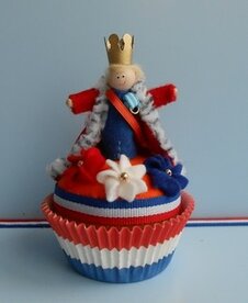 Pakket Cupcake Koning Willem Alexander
