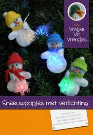 Pakket Sneeuwpopjes met verlichting