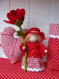 Pakket Rozenvrouwtje rood