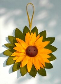 Pakket Zonnebloemhangera