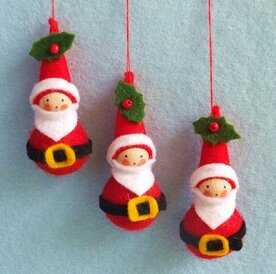 Pakket Drie kerstmannetjes