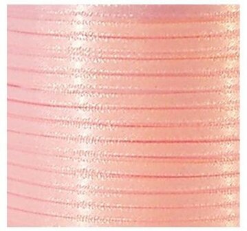 Roze lint 4 mm