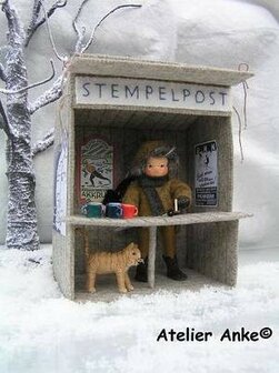 Pakkek Sjoerd van de stempelpost