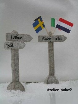 Pakket Wegwijzer ijs