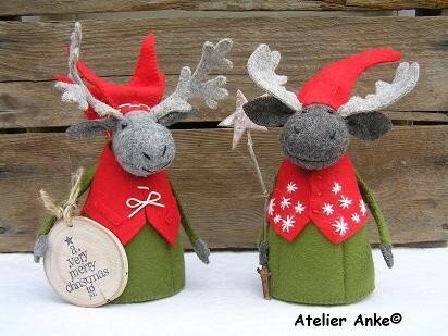 Pakket Rudolf een grappig kerstrendier