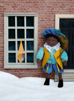 Pakket Pietje in blauwtinten