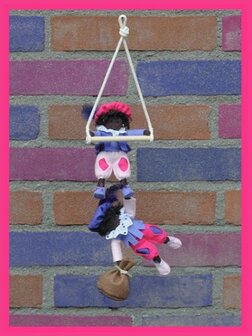 pakket Trapeze pietjes roze/paars