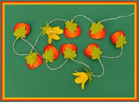 Pakket Pompoem lichtjes slinger