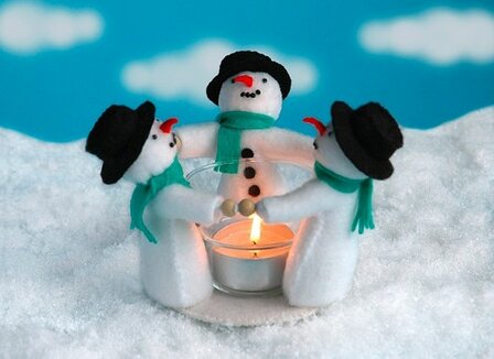 Pakket Sneeuwmannenlichtje