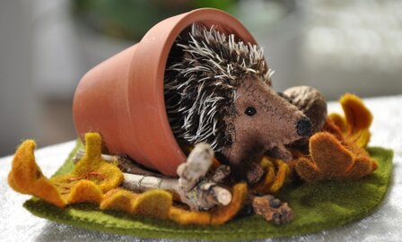 Pakket Egel in een potje