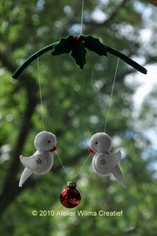 pakket Vliegende kerstballetjes