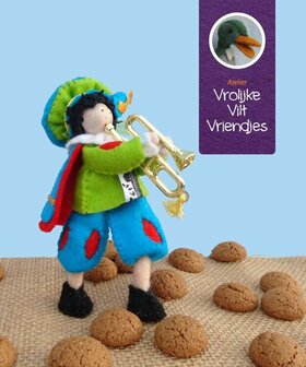 Pakket Muziekpiet schuif trompet