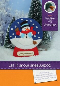 Pakket Let it snow sneeuwpop