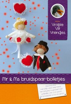 Pakket MR &amp; MS bruidspaar-bolletjes 