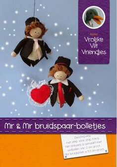 Pakket MR &amp; Mr Bruidspaar- bolletjes
