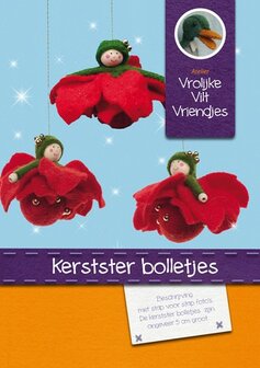 Pakket kerstster bolletjes