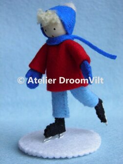 Pakket Sjors gaat schaatsen