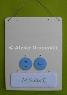 Pakket Basispakket jaarkalender