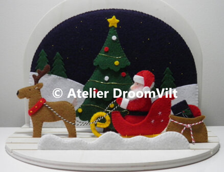 Pakket Seizoen tafereel &quot;Merry Christmas