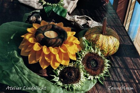 Pakket Waxinelichtje zonnebloem