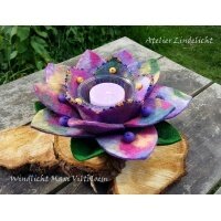 Patroonblad Windlicht maxi viltbloem