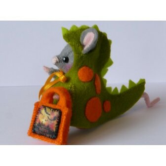Pakket Halloweenmuisje &quot;draakje