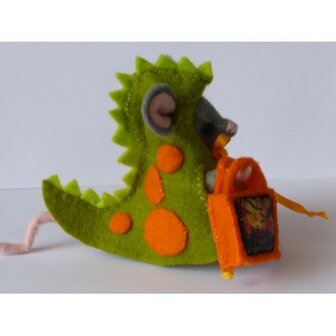 Pakket Halloweenmuisje &quot;draakje