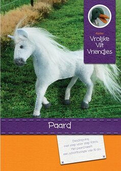 Pakket Paard wit grijs