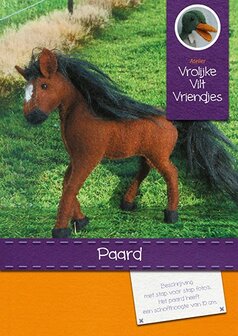 Pakket Paard donkerbruin