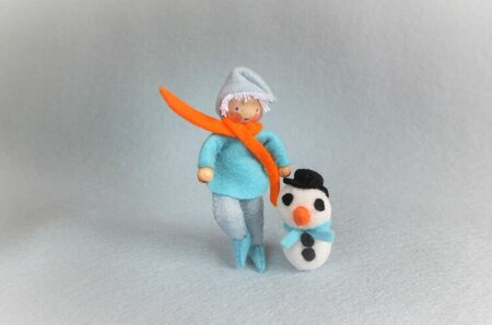 Pakket Kabouter met sneeuwpop