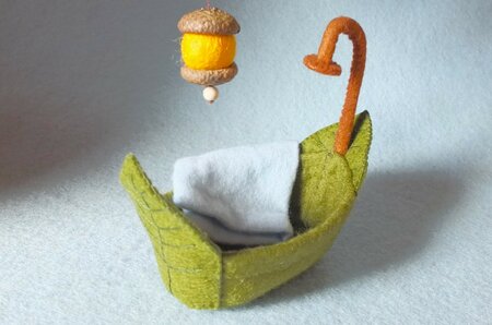 Pakket Bladerbadje, handdoek en eikellampje