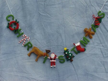 Patroonblad Christmasslinger.