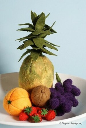 Patroonblad Fruit 2
