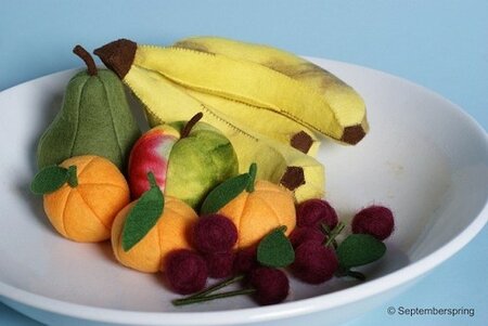 Patroonblad Fruit 1