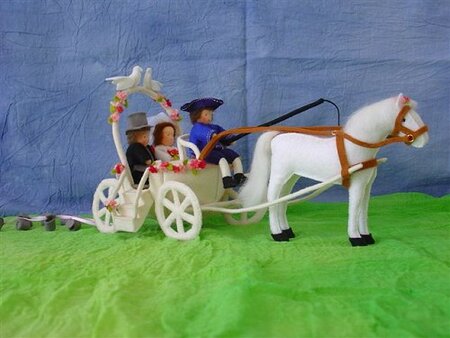 Patroonblad Just Married.