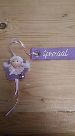 Tas/ sleutelhanger Speciaal voor jou
