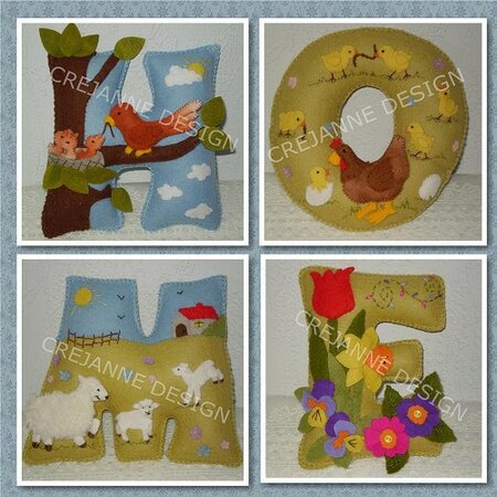 Patroonblad Home Lente